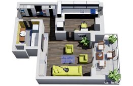 Studio Nou Cu Terasă | 51,90 Mp | Târgu Mureș