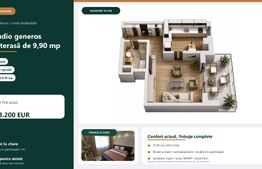 Studio Nou Cu Terasă | 51,90 Mp | Târgu Mureș