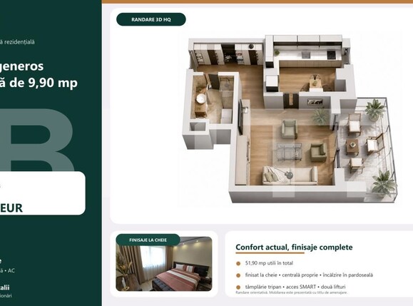 Garsonieră de vânzare Tudor - 204209AV | BLITZ Târgu Mureș | Poza2