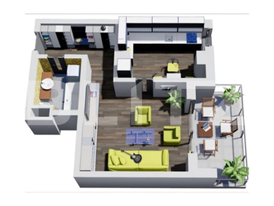 Garsonieră de vânzare Tudor - 204209AV | BLITZ Târgu Mureș | Poza3