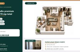 Studio Nou Cu Terasă | 52,70 MP | Târgu Mureș