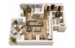 Studio Nou Cu Terasă | 52,70 MP | Târgu Mureș