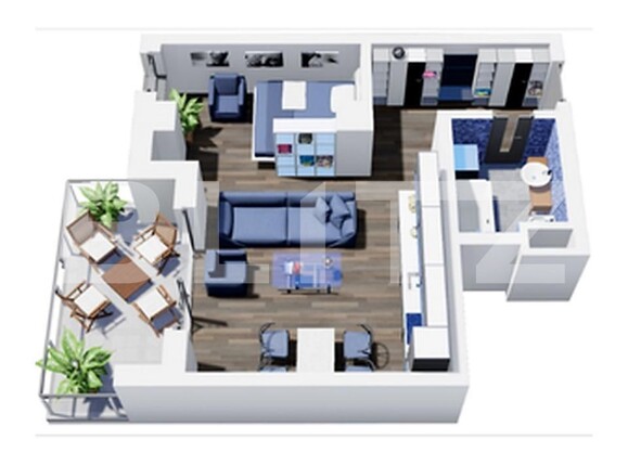 Garsonieră de vânzare Tudor - 204210AV | BLITZ Târgu Mureș | Poza3