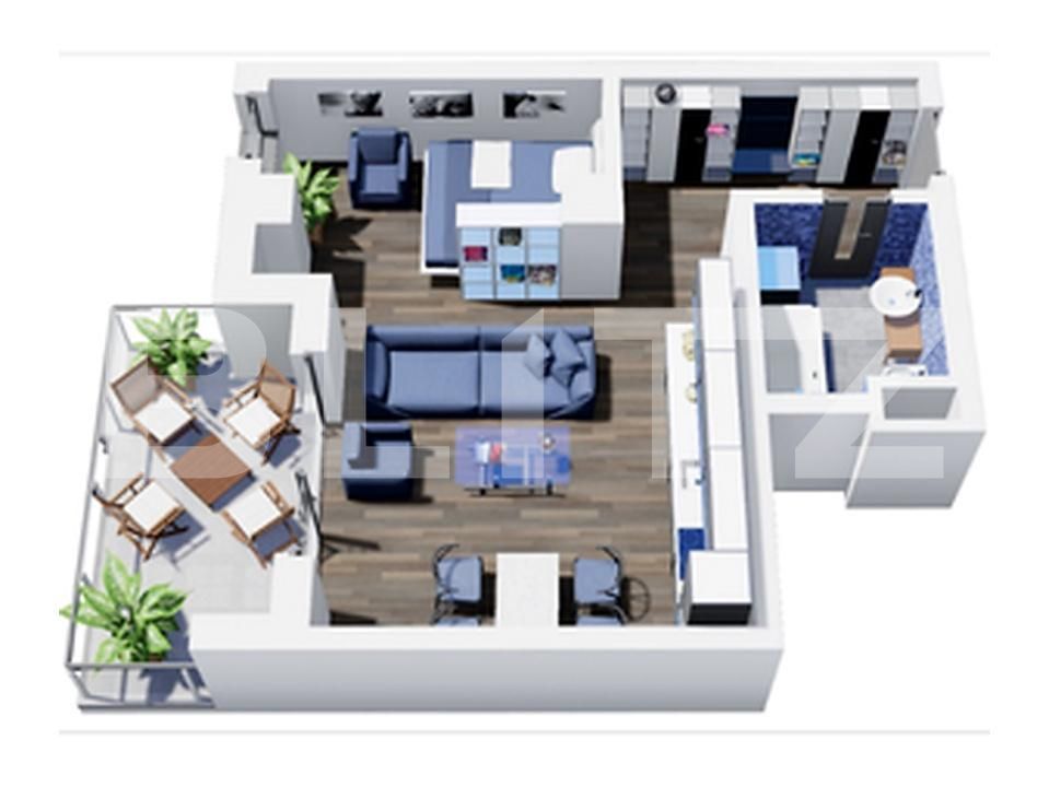 Garsonieră de vânzare Tudor - 204210AV | BLITZ Târgu Mureș | Poza3