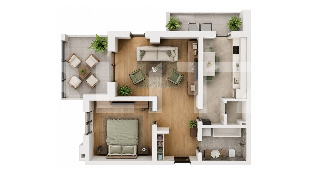 Apartament de vânzare 2 camere Tudor - 204212AV | BLITZ Târgu Mureș | Poza4