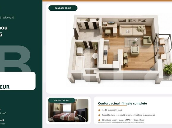 Garsonieră de vânzare Tudor - 204214AV | BLITZ Târgu Mureș | Poza2