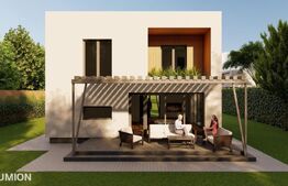 Casa individuala, 118 mp + teren de 380 mp, zona Santana de Mures