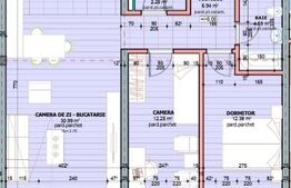 Apartament 3 camere, 69.50 mp, zona Tudor 