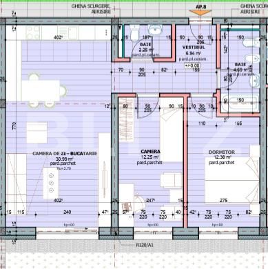 Apartament de vânzare 3 camere Tudor - 204606AV | BLITZ Târgu Mureș | Poza2
