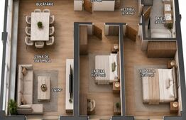 Apartament de vânzare 2 camere Libertatii - 196767AV | BLITZ Târgu Mureș | Poza1