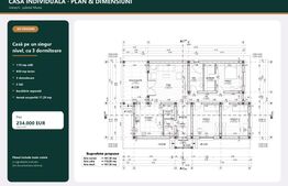Casa individuala, 119 mp, teren 650 mp, zona Ivanesti