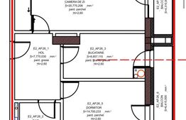 Apartament 2 camere, 57 mp, zona Tudor 
