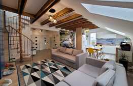 Penthouse de lux, 2 camere, 110 mp utili, terasa 40 mp,  zona Unirii!