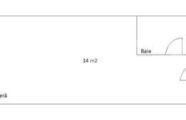 Oportunitate! Garsoniera de 14 mp, in zona Mureseni