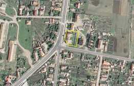 Teren de 1500 mp intravilan, langa sensul giratoriu din Ungheni