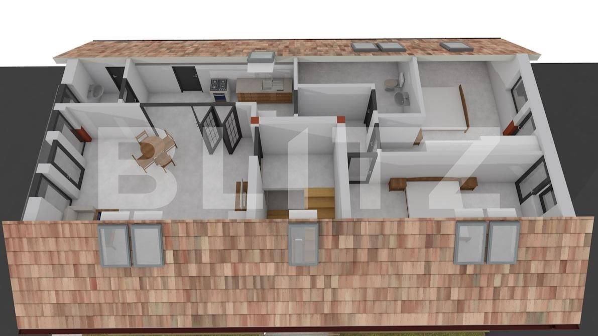 Apartament de 3 camere, decomandat, 110 mp, cartier Unirii