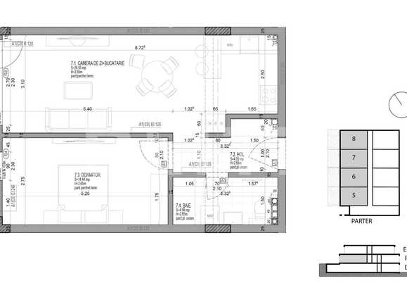 Apartament de vânzare 2 camere Sâncraiu de Mureș - 88739AV | BLITZ Târgu Mureș | Poza1
