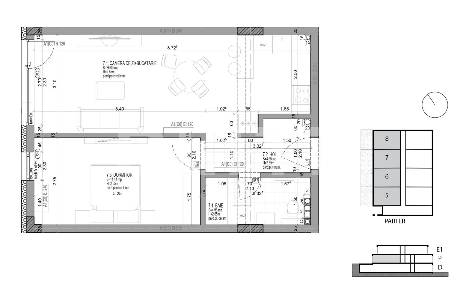 Apartament de vânzare 2 camere Sâncraiu de Mureș - 88739AV | BLITZ Târgu Mureș | Poza1