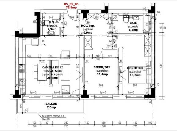 Apartament de vânzare 3 camere Libertatii - 93445AV | BLITZ Târgu Mureș | Poza8
