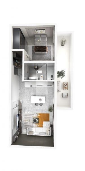 Apartament de vânzare 2 camere Ultracentral - 94114AV | BLITZ Târgu Mureș | Poza2