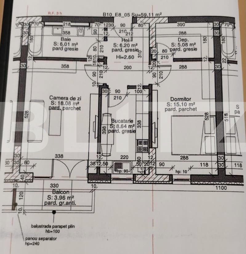 Apartament de vânzare 2 camere Libertatii - 94185AV | BLITZ Târgu Mureș | Poza3