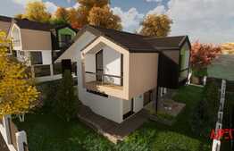  2 case, 138 mp, cu curte individuala de 500mp, in Livezeni 