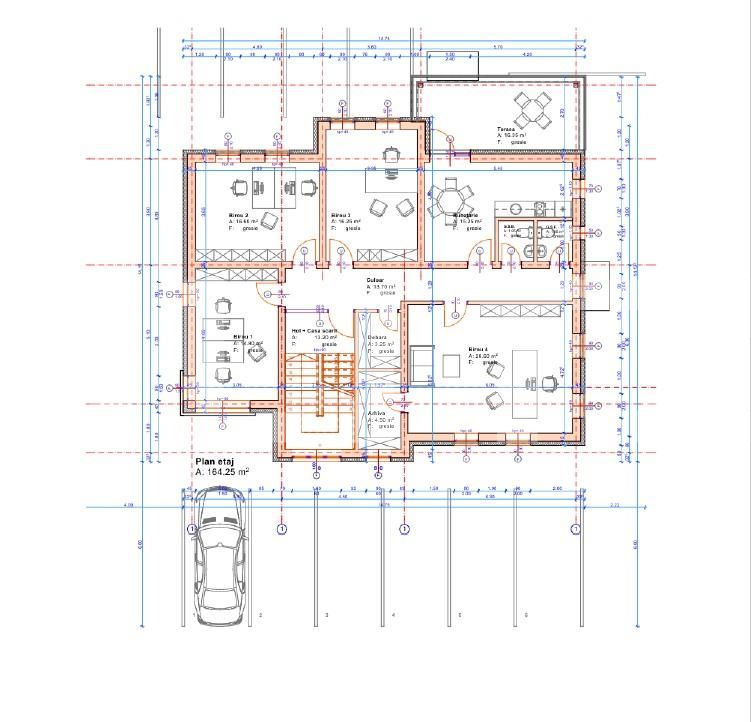 Clădire cu suprafaţă utilă de 330 mp şi teren 826 mp, Mosnita Noua!