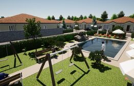 Duplex 3 camere, 90 mp, teren 300 mp, la 10 min de Dumbravita