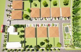 Duplex 3 camere, 90 mp, teren 300 mp, la 10 min de Dumbravita