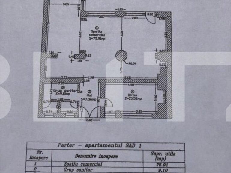 Spațiu comercial de închiriat Dorobantilor - 101445SIC | BLITZ Timișoara | Poza1