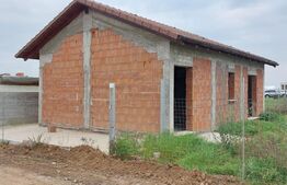 Casa la rosu, 65 mp, 537 mp, cu piscina, Sanandrei 