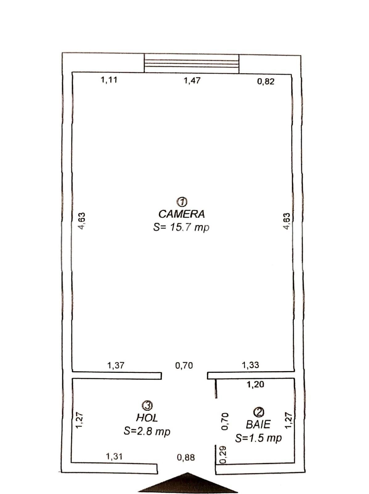 Garsonieră de vânzare Buziasului - 102322AV | BLITZ Timișoara | Poza8