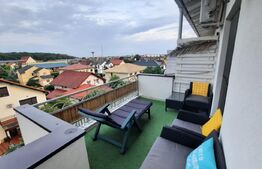 Apartament de 2 camere, terasa 16mp, pod 57mp, parcare, Dumbravita