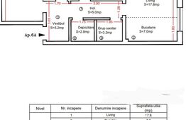 Apartament decomandat, cochet, 3 camere, 74 mp, Giarmata-Vii