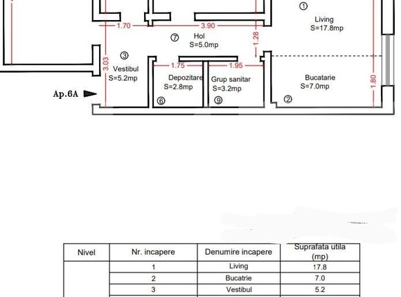 Apartament de vânzare 3 camere Giarmata-Vii - 103399AV | BLITZ Timișoara | Poza2