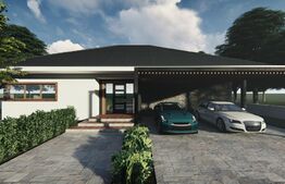 Casa individuala pe parter, 147 mp, teren 735 mp, Giarmata-Vii