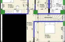 Penthouse 2 niveluri, 238 mp, terasa 48 mp, zona Soarelui