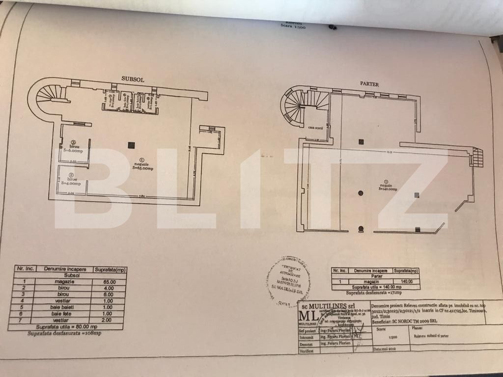 Spațiu comercial de închiriat Lipovei - 103774SIC | BLITZ Timișoara | Poza7