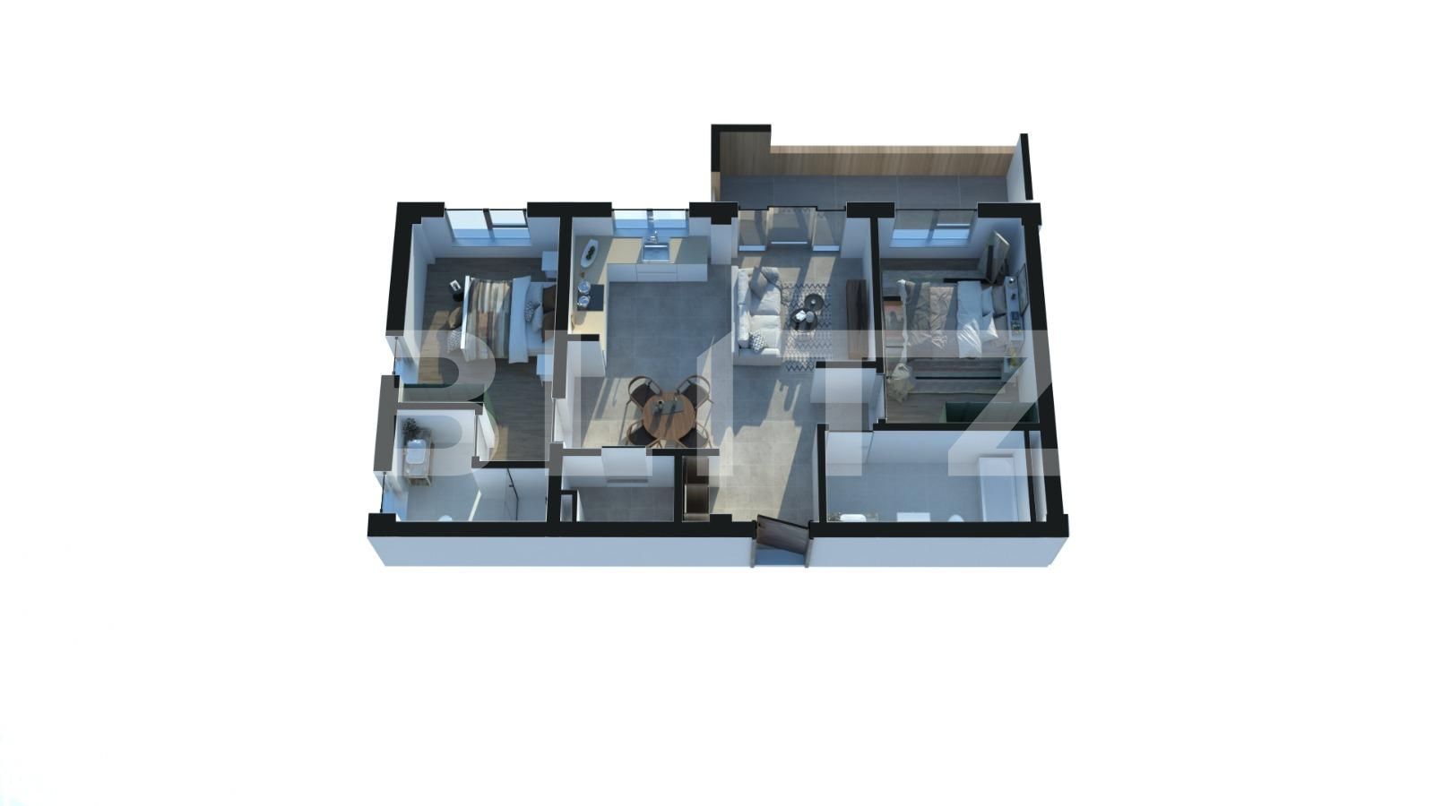 Apartament de vânzare 3 camere Torontalului - 104174AV | BLITZ Timișoara | Poza1