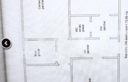 Apartament cu 3 camere, 73 mp, parter, Aradului