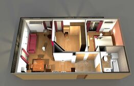 Apartament cu 3 camere, 50 mp, decomandat, Sagului