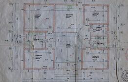 Casa la rosu, in stadiu incipient, 150mp utili, 688mp teren, in Sanandrei