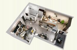 Wow! Apartament de 2 camere, 52mp utili, cochet, Torontalului