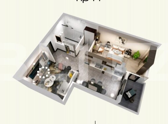 Apartament de vânzare 2 camere Torontalului - 107170AV | BLITZ Timișoara | Poza1