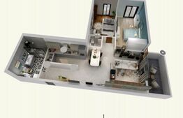 Apartament de 3 camere, 67.3 mp utili, cochet, Torontalului