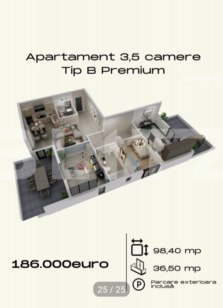 Apartament de vânzare 4 camere Torontalului - 107246AV | BLITZ Timișoara | Poza1