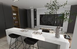 Apartament  cu o camera, 37 mp, Zona Torontalului, rate la dezvoltator