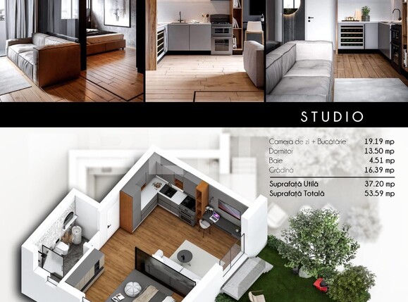 Garsonieră de vânzare Ciarda Rosie - 109690AV | BLITZ Timișoara | Poza1