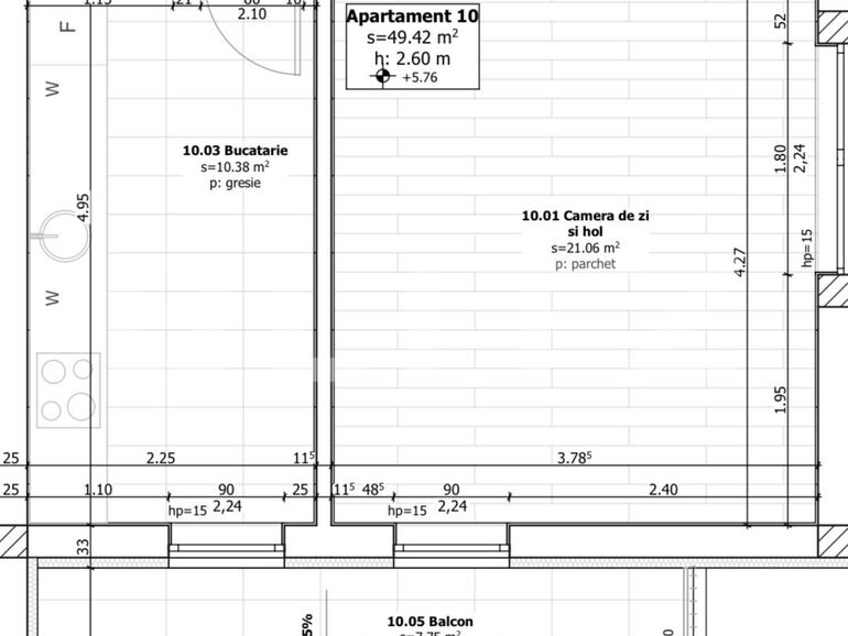 Apartament de vânzare 2 camere Ciarda Rosie - 109722AV | BLITZ Timișoara | Poza1
