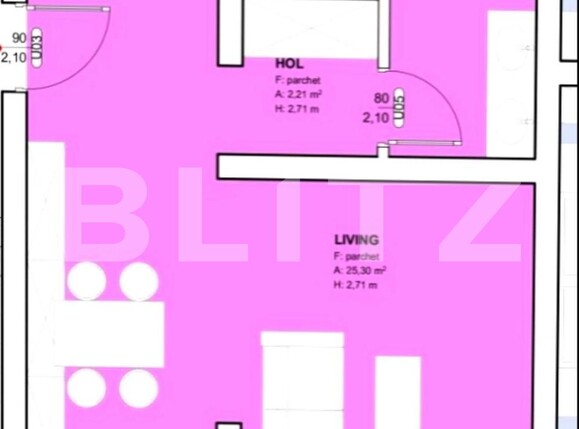 Garsonieră de vânzare Torontalului - 110873AV | BLITZ Timișoara | Poza3